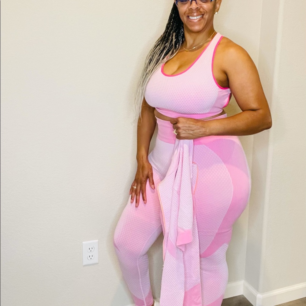 Saucy n Sassy Exercising/Leggings 3pc.set